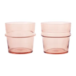 Boya drinkglas laag 30 cl 2-pack, Blush