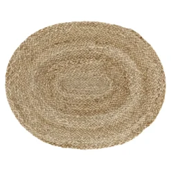 Braided placemat ovaal, Natuur