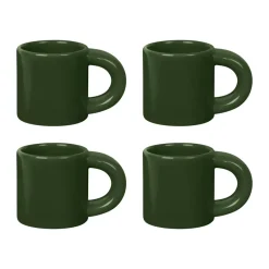 Bronto espressokopje 10 cl 4-pack, Green