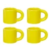 Bronto espressokopje 10 cl 4-pack, Yellow