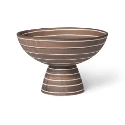 Brura kom Ø21,5 cm, Coffee-white