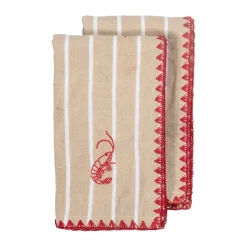 Bubba stoffen servet 45x45 cm 2-pack, Beige