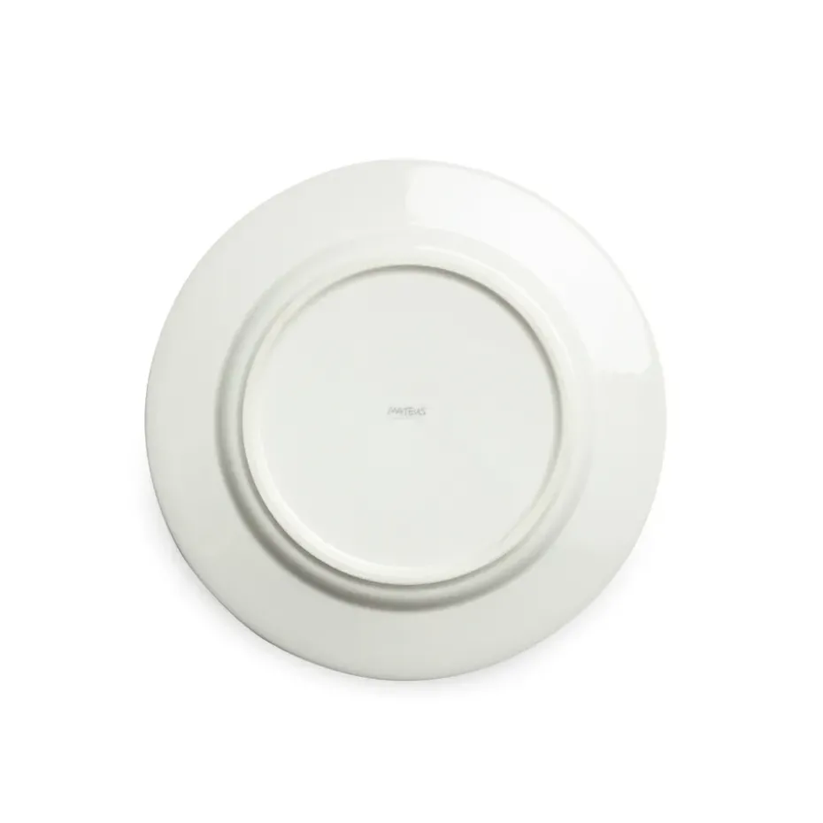 Bubbles bord, 28 cm, Blauw