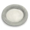 Bubbles ovale schaal, 35 cm, Grijs