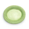 Bubbles ovale schaal, 35 cm, Groen