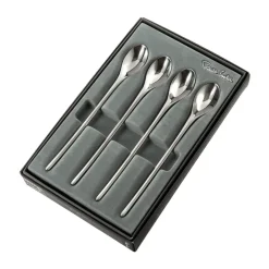 Bud Bright lattelepel, 4 stuks, Roestvrij staal