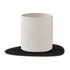 Buffalo onderzetter (glazen) curve, zwart