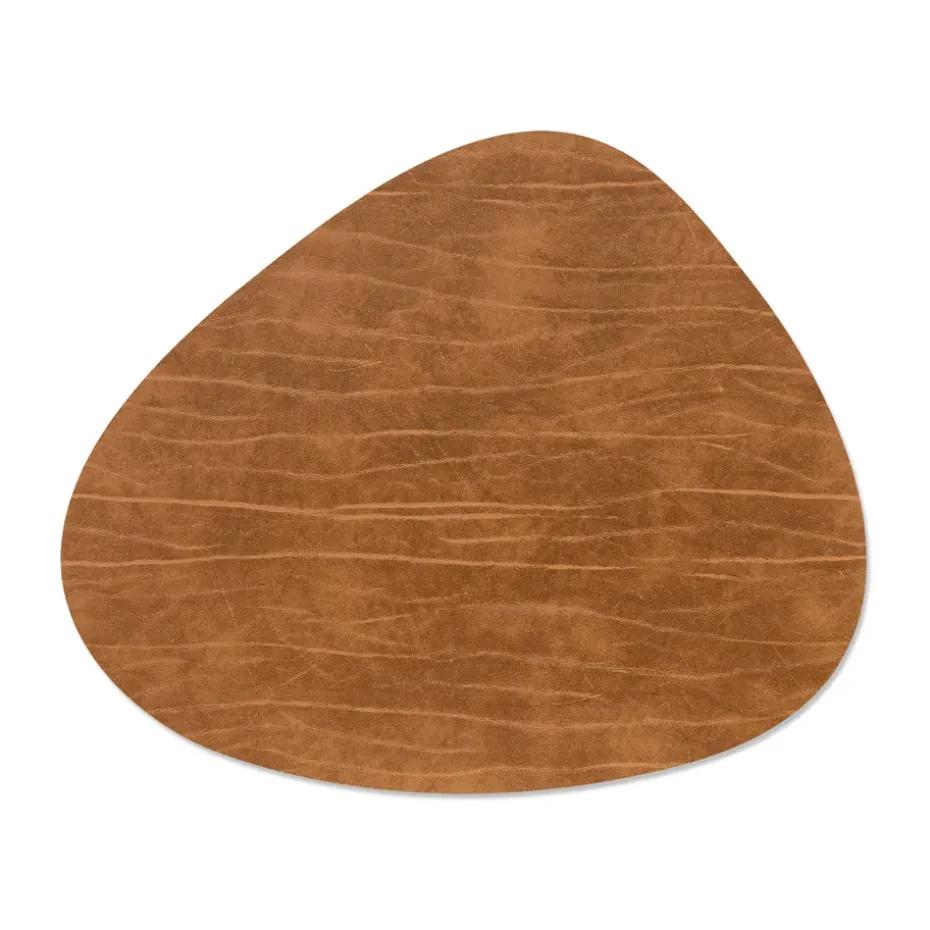 Buffalo placemat keerbaar curve L 1 St., zwart-naturel