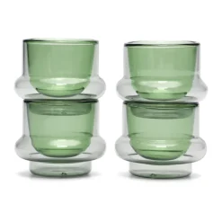 Bump espressokop 5 cl 4-pack, Groen