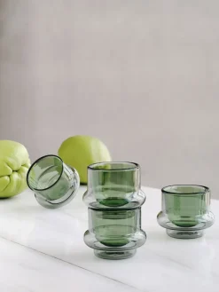 Bump espressokop 5 cl 4-pack, Groen