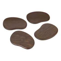 Cairn butter boards serveerplank 4-delig, Dark Brown