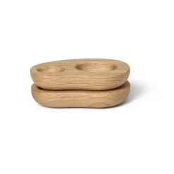 Cairn eierdop 2-pack, Oak