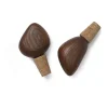 Cairn wijnstopper 2-pack, dark brown