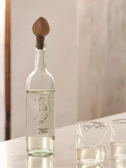 Cairn wijnstopper 2-pack, Oak