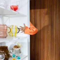 Carameli kom 13 cm, Oranje-beige