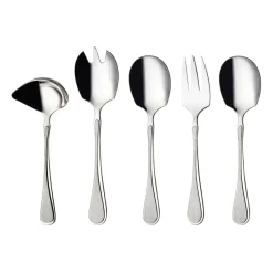 Carina serveerset 5-delig, Roestvrij staal