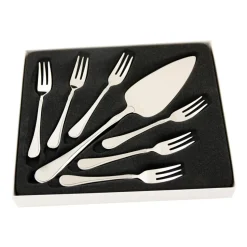 Carina taartset 7-delig, roestvrij staal