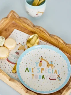 Celebrate bord Ø16 cm, Blauw