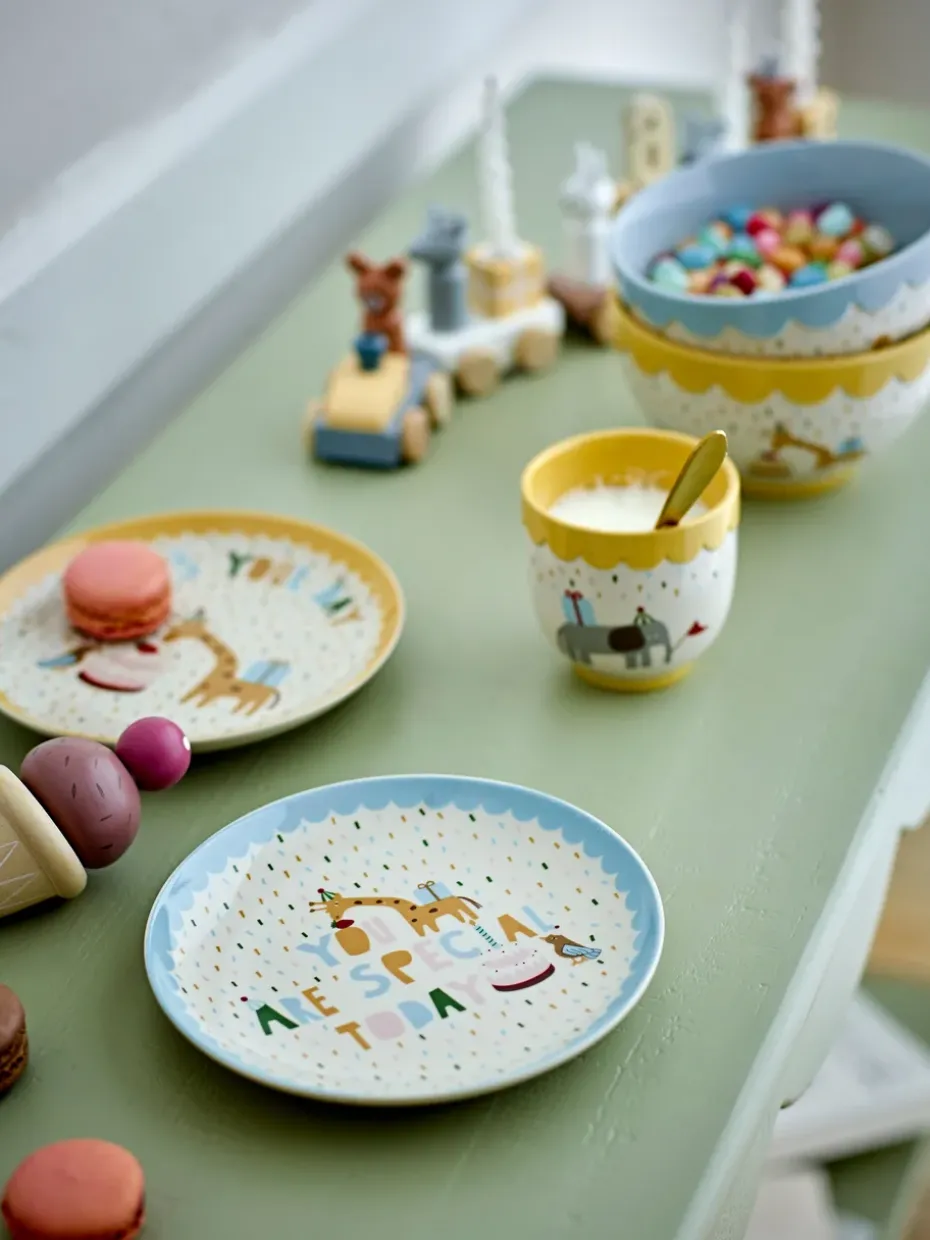 Celebrate bord Ø16 cm, Blauw