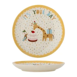 Celebrate bord Ø16 cm, Geel