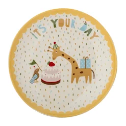 Celebrate bord Ø16 cm, Geel