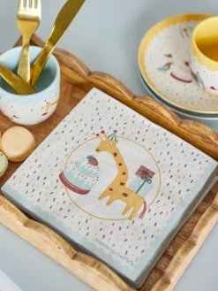 Celebrate papieren servet 20-pack, Blauw