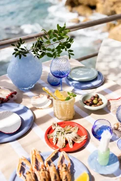 Celebrate rietjes lang 20 cm 4-delig, Blauw-wit-geel-groen