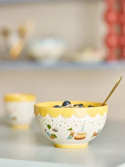 Celebrate schaal Ø13,5 cm, Geel