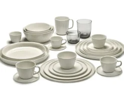 Cena bord diep L Ø26 cm, Ivory