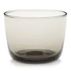Cena laag glas Ø8,5 cm, Smokey Grey