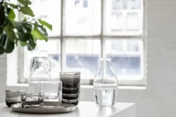 Cena laag glas Ø8,5 cm, Smokey Grey