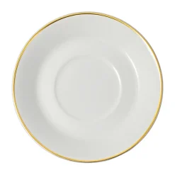 Château Septfontaines espressoschotel Ø12,5 cm, Wit-goud