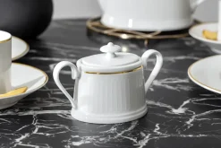 Château Septfontaines suikerpot 15 cl, Wit-goud