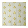 Chubby chicken papieren servet 20-pack, Yellow, 33x33 cm
