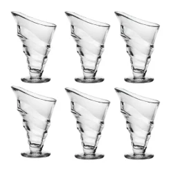 Circee Haute dessertkom 27 cl 6-pack, Transparant