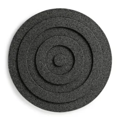 Circle ronde pannenonderzetter Ø20 cm, Zwart