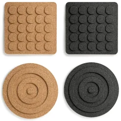 Circle ronde pannenonderzetter Ø20 cm, Zwart