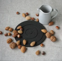 Circle ronde pannenonderzetter Ø20 cm, Zwart