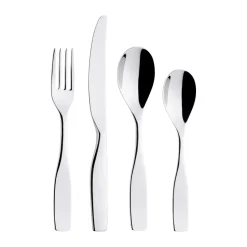 Citterio 98 bestekset 16-delig geschenkverpakking, Blank roestvrij staal