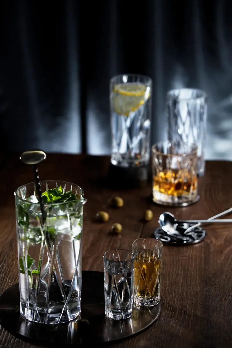 City cocktaillepel 170 mm 2-pack, Roestvrij staal