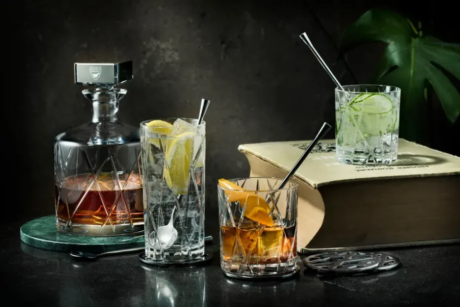 City cocktaillepel 170 mm 2-pack, Roestvrij staal