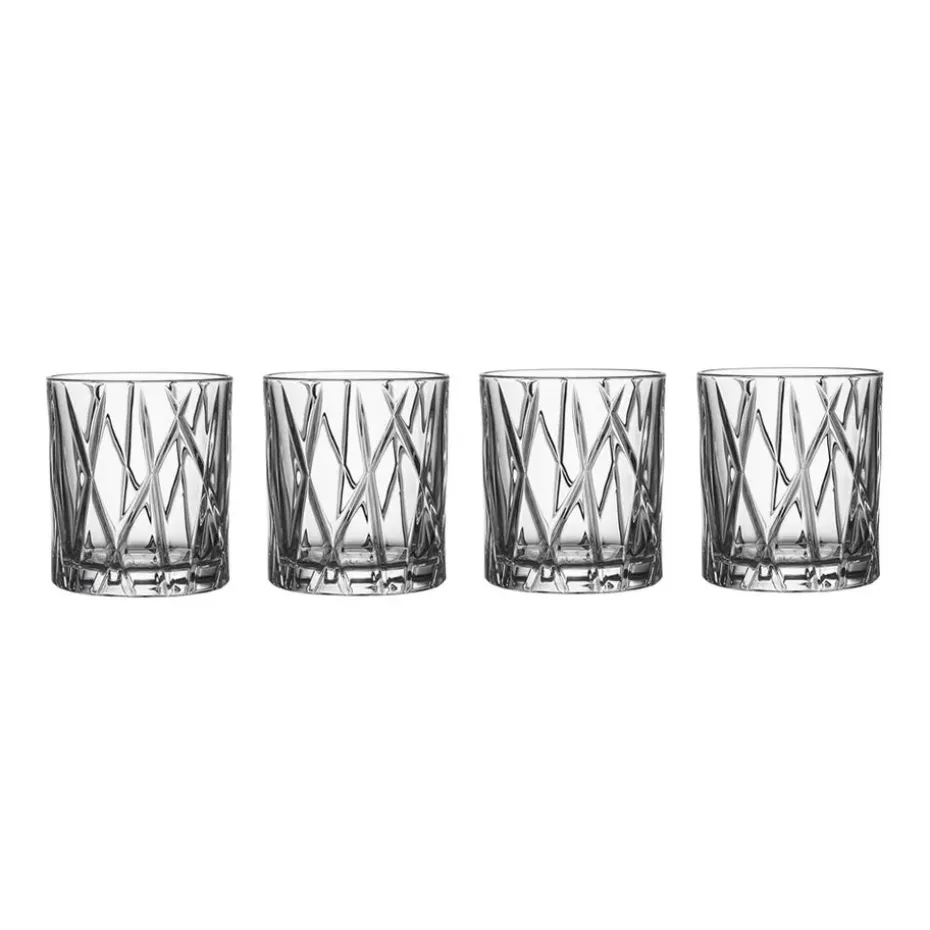 City Old Fashioned glas 4-pack, 24,5 cl.