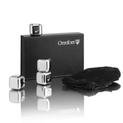 City whiskystenen 4-pack, roestvrij staal