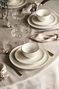 Clean linnen tafelkleed 145x350 cm , Greige