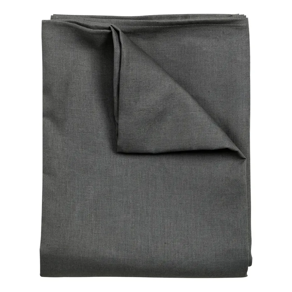 Clean linnen tafelkleed 145x350 cm , Charcoal
