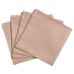 Clean servetten 45 x 45 cm 4-pack, dusty rose