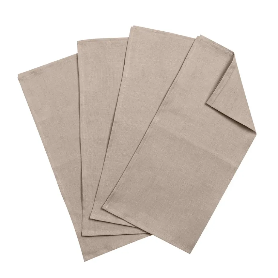 Clean servetten 45 x 45 cm 4-pack, sand