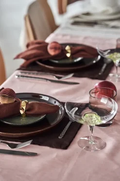 Clean tafelkleed 145 x 250 cm, dusty rose