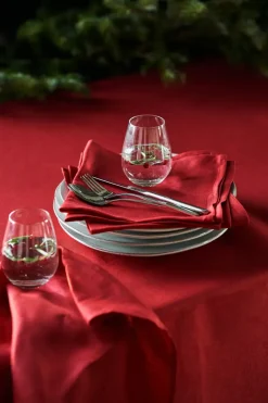 Clean tafelkleed 145 x 250 cm, Red