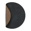 Cloud onderzetter (glazen) keerbaar circle 1 St., Zwart-bruin